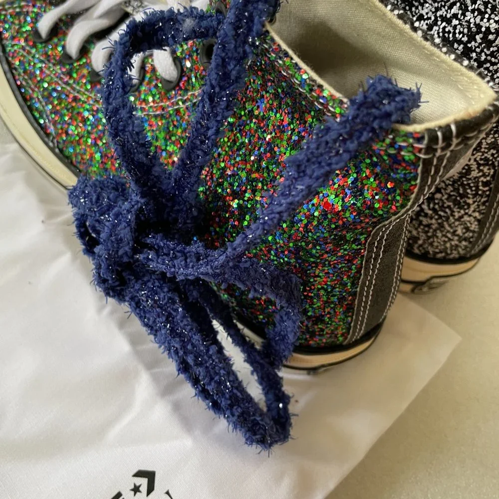 Converse x JW Anderson Glitter Chuck 70 High Top Sneaker